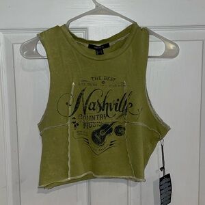 Nashville cropped top